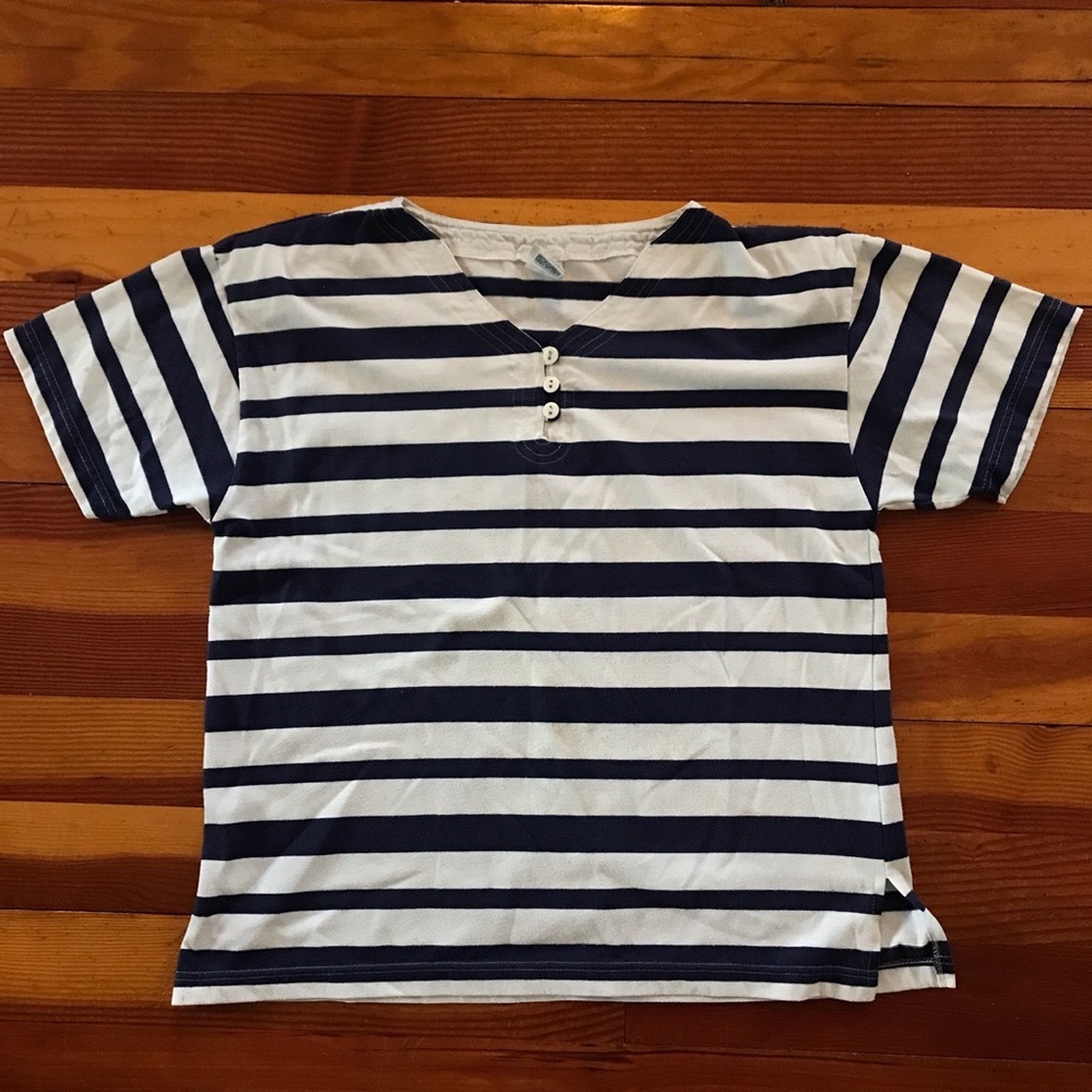 TRUE 90s vintage L Honors Striped shirt